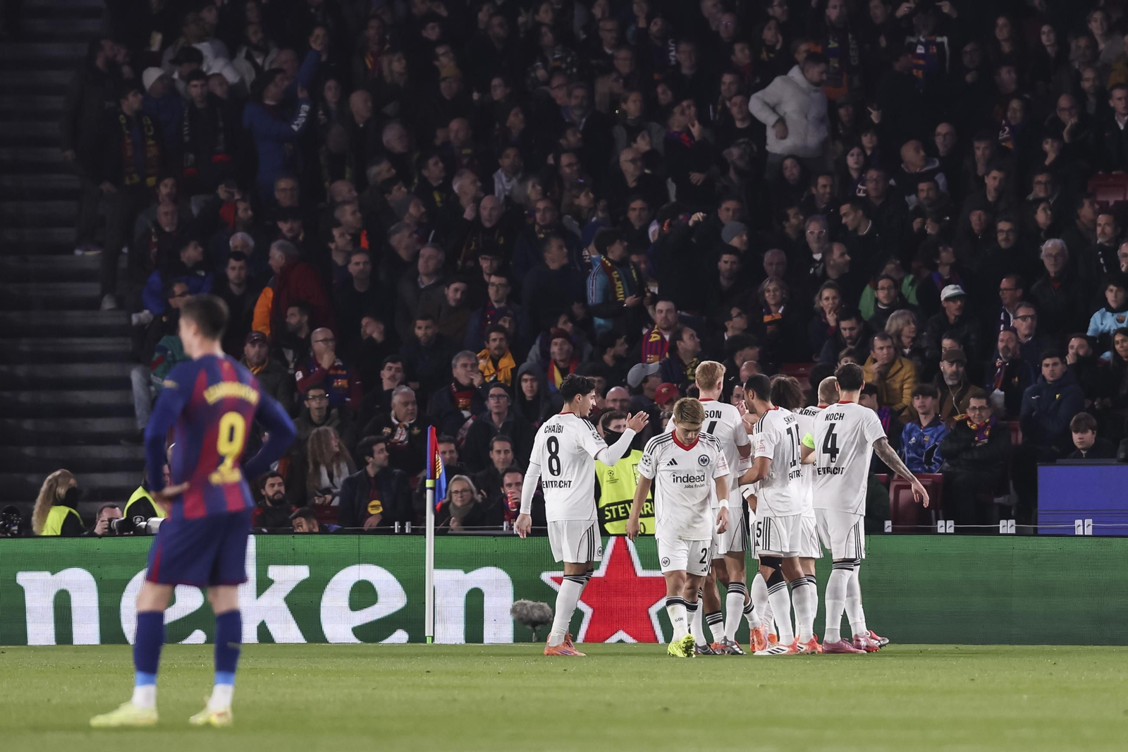 Las fotos del Barcelona-Eintracht Frankfurt