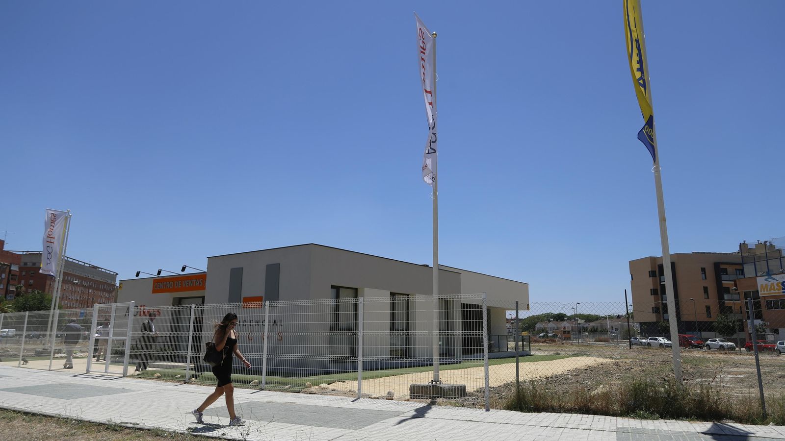 Parcela de la Avenida de las Ciencias donde se levantará la promoción de 1.000 viviendas.