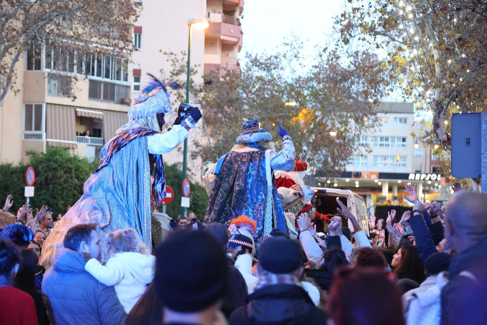 La Cabalgata de Reyes Magos de Cruz de Humilladero, en imágenes