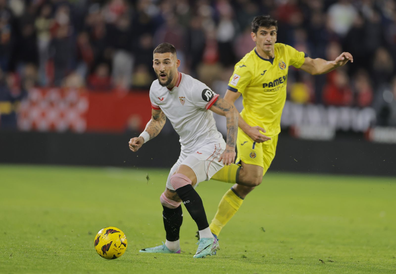 Las fotos del Sevilla fc-Villarreal