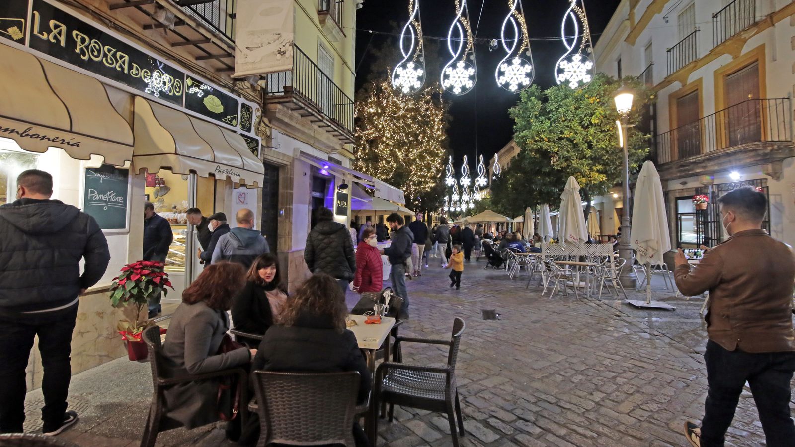 Jerez inaugura su alumbrado navideño