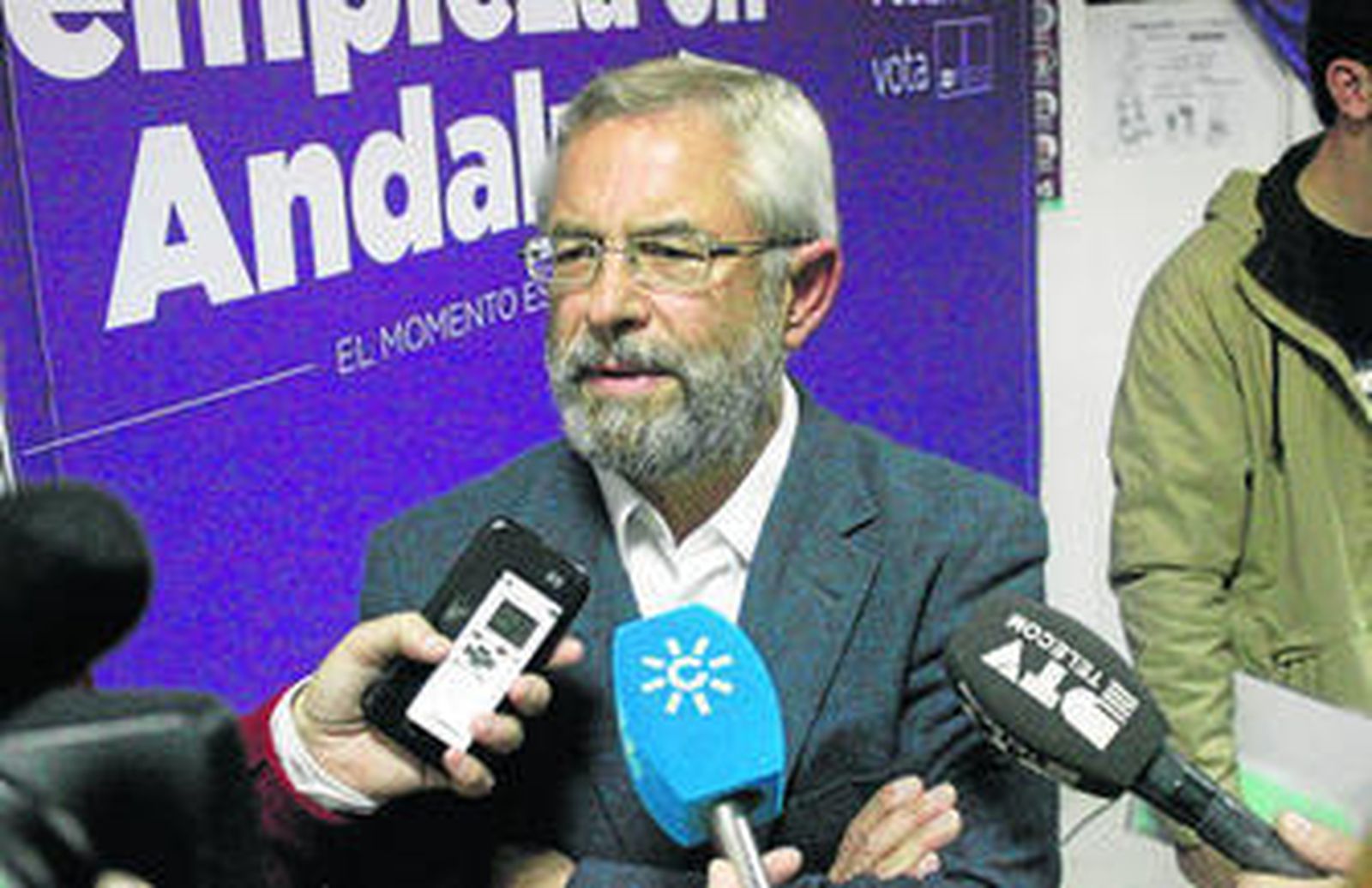 Félix Gil, parlamentario por Málaga, tras conocer los resultados.