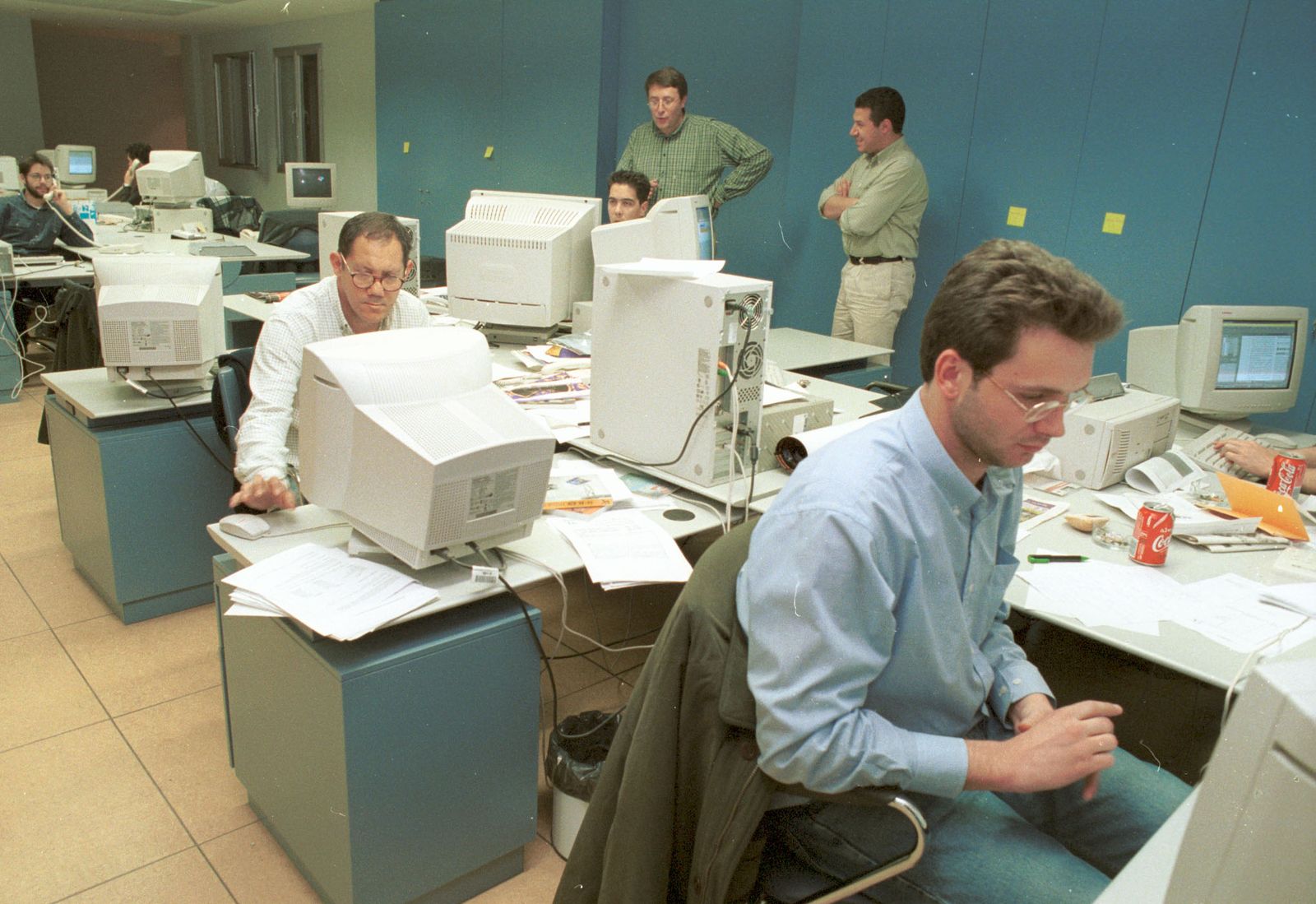 La sección de Deportes de los primeros tiempos.