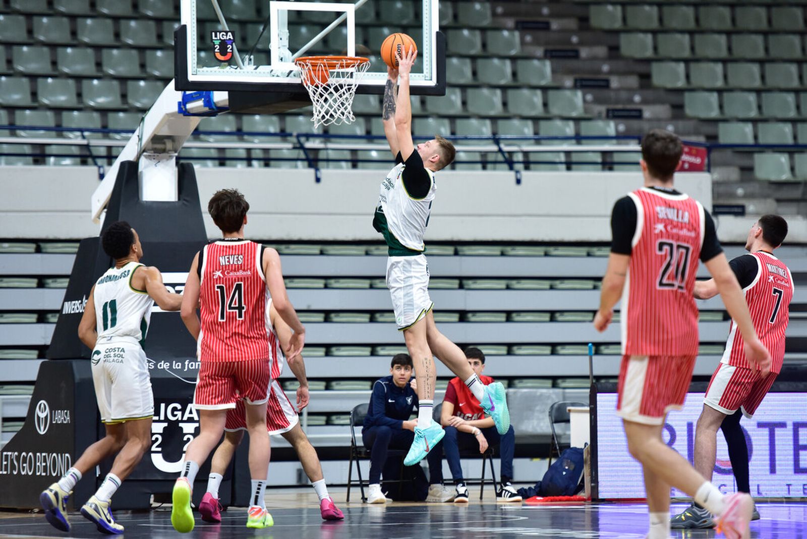Liga U22: El Unicaja acusa las bajas y cae en Murcia (91-77)