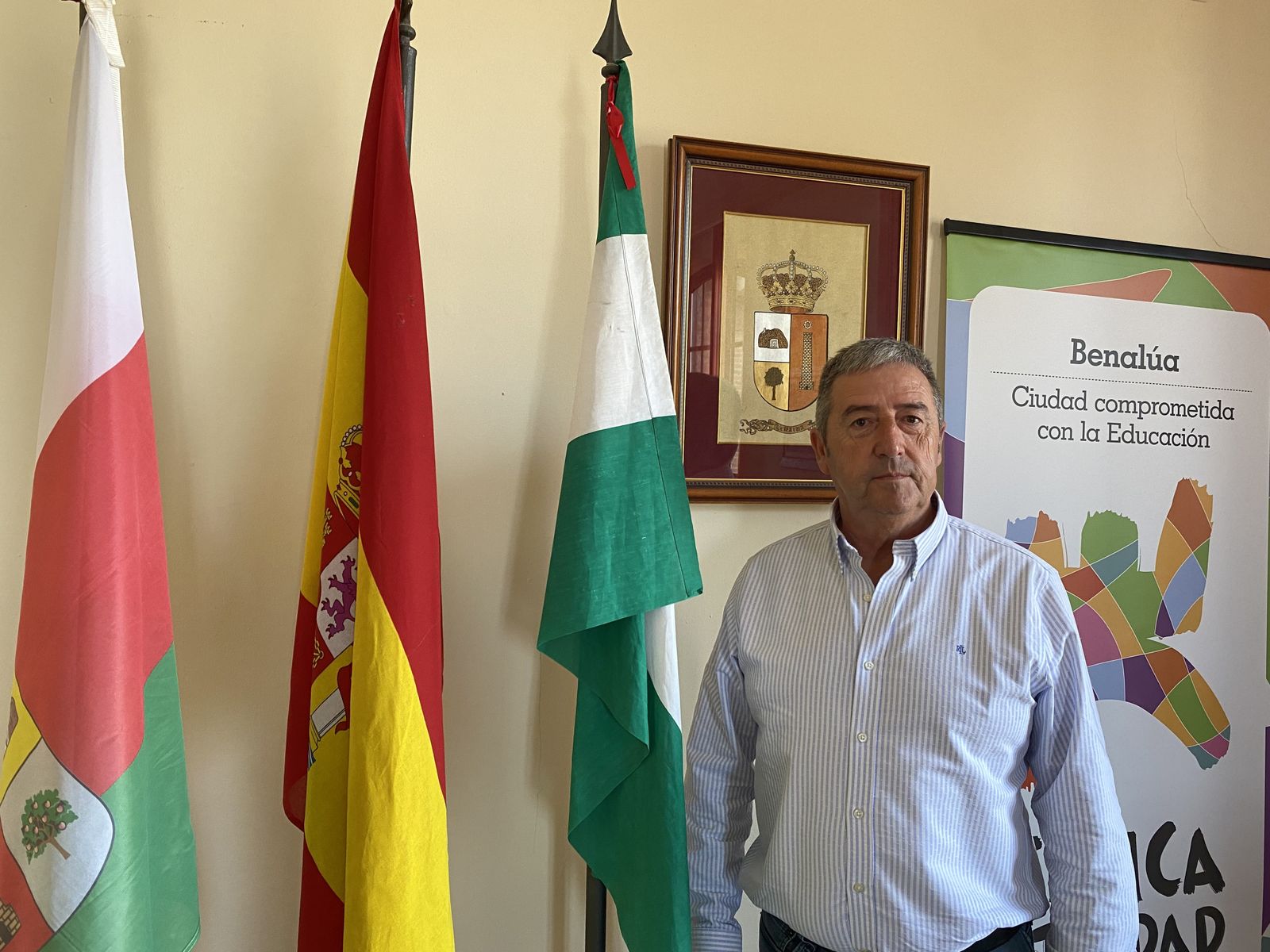 Manuel Martínez Sánchez, alcalde de Benalúa.