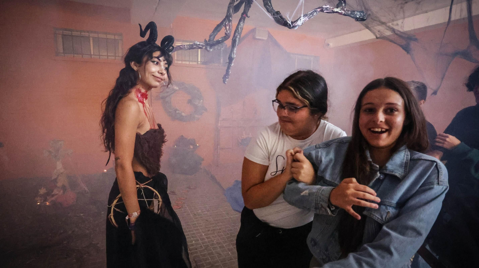 Mucho miedo en el pasaje del terror del IES Andrés Benítez