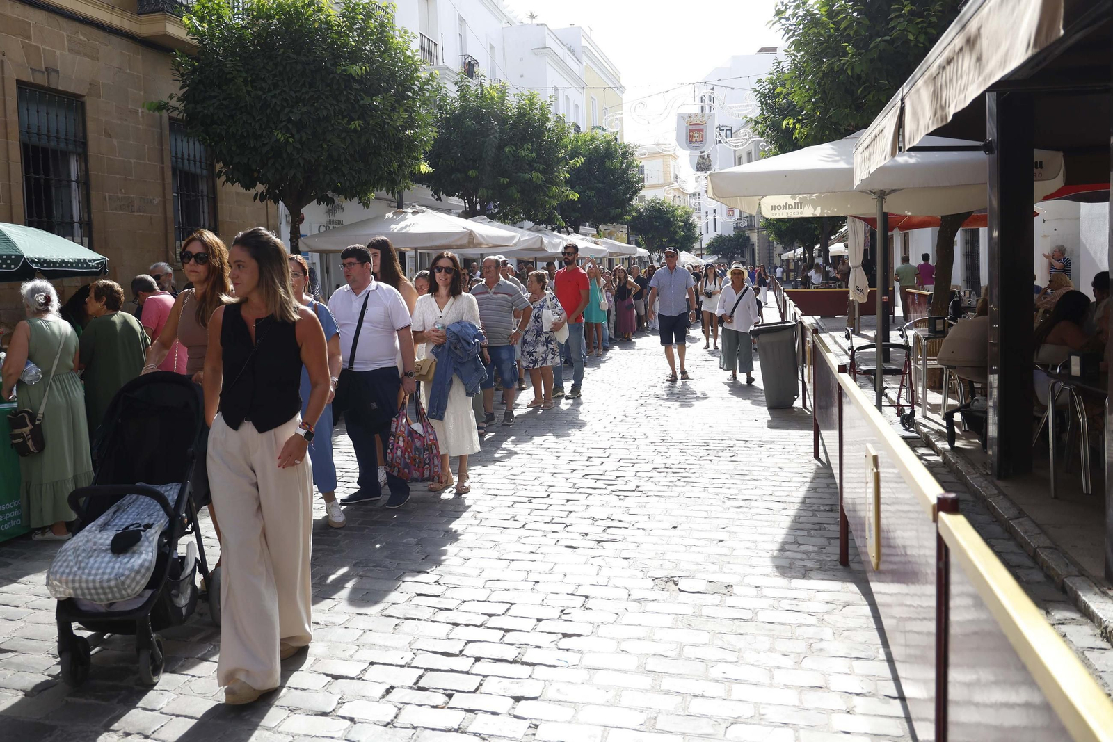 Las fotos del paso bajo el manto de la Virgen de la Luz de Tarifa