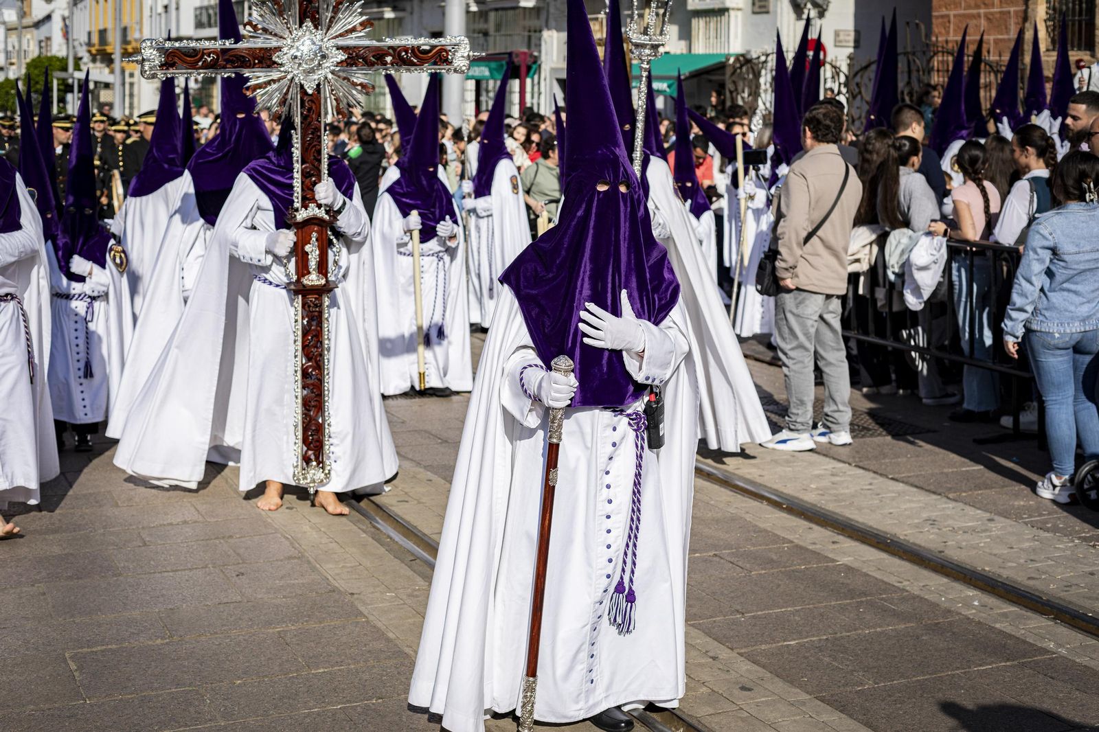 Las imágenes de la hermanad de Columna en la Semana Santa de 2025