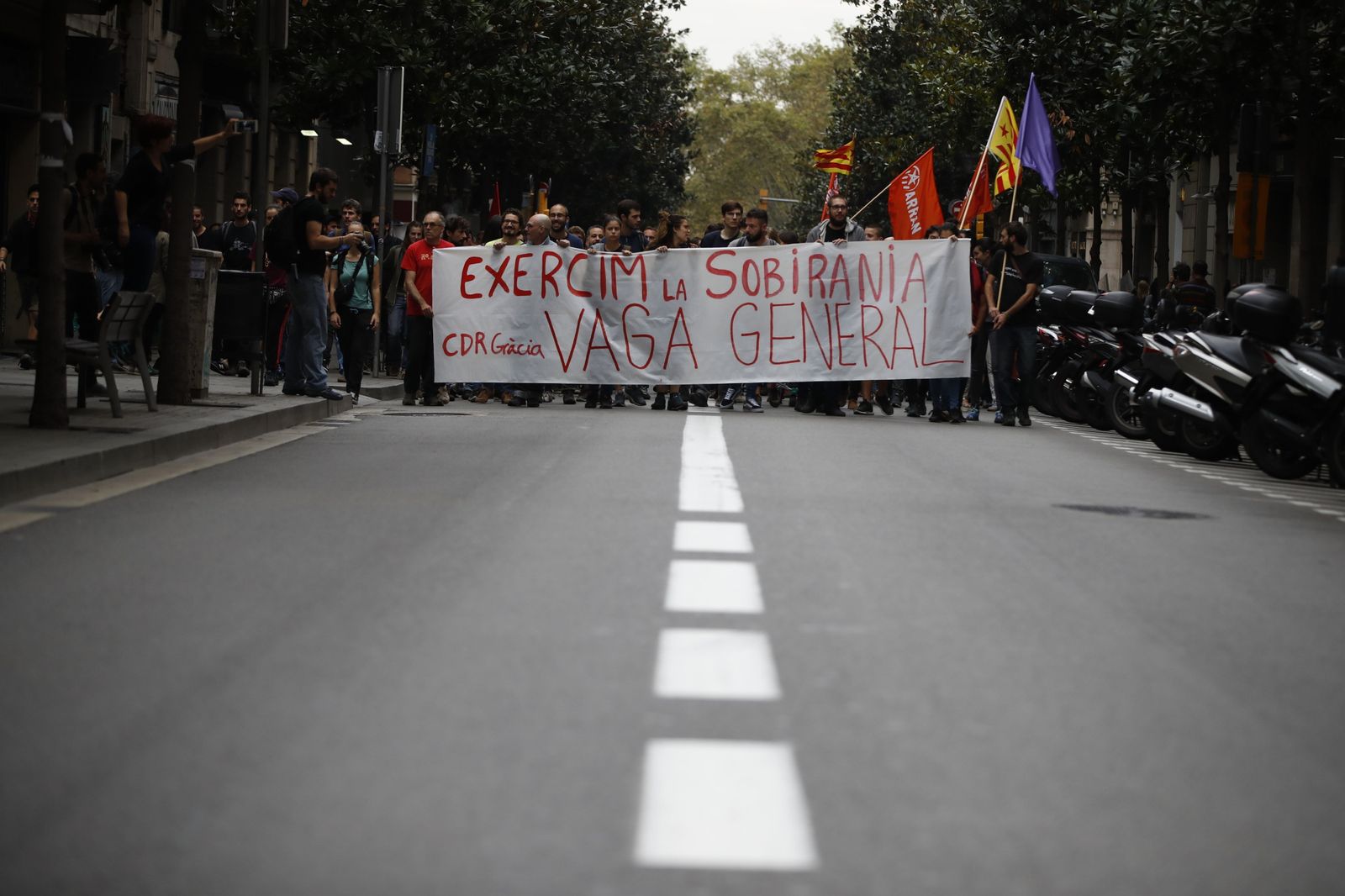 Las imágenes de la jornada de paros en Cataluña