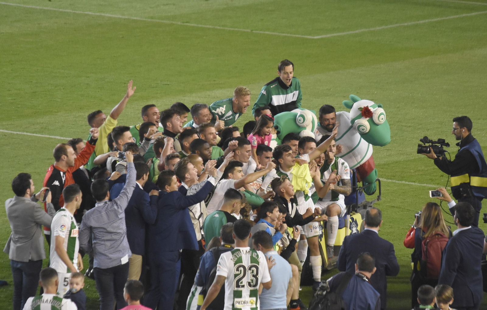 El Córdoba CF-Sporting de Gijón, en imágenes