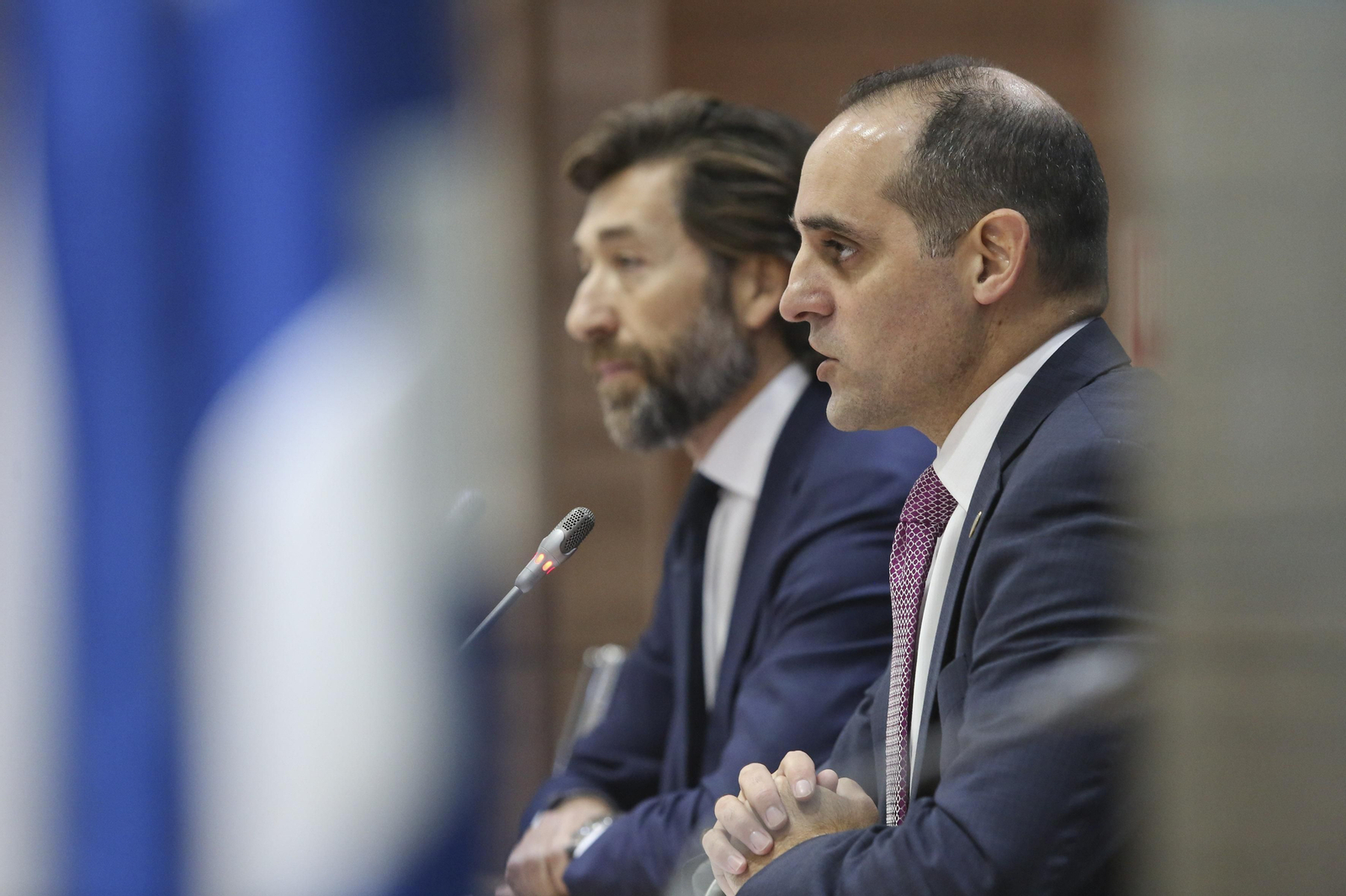 La rueda de prensa de Richard Shaheen, en fotos