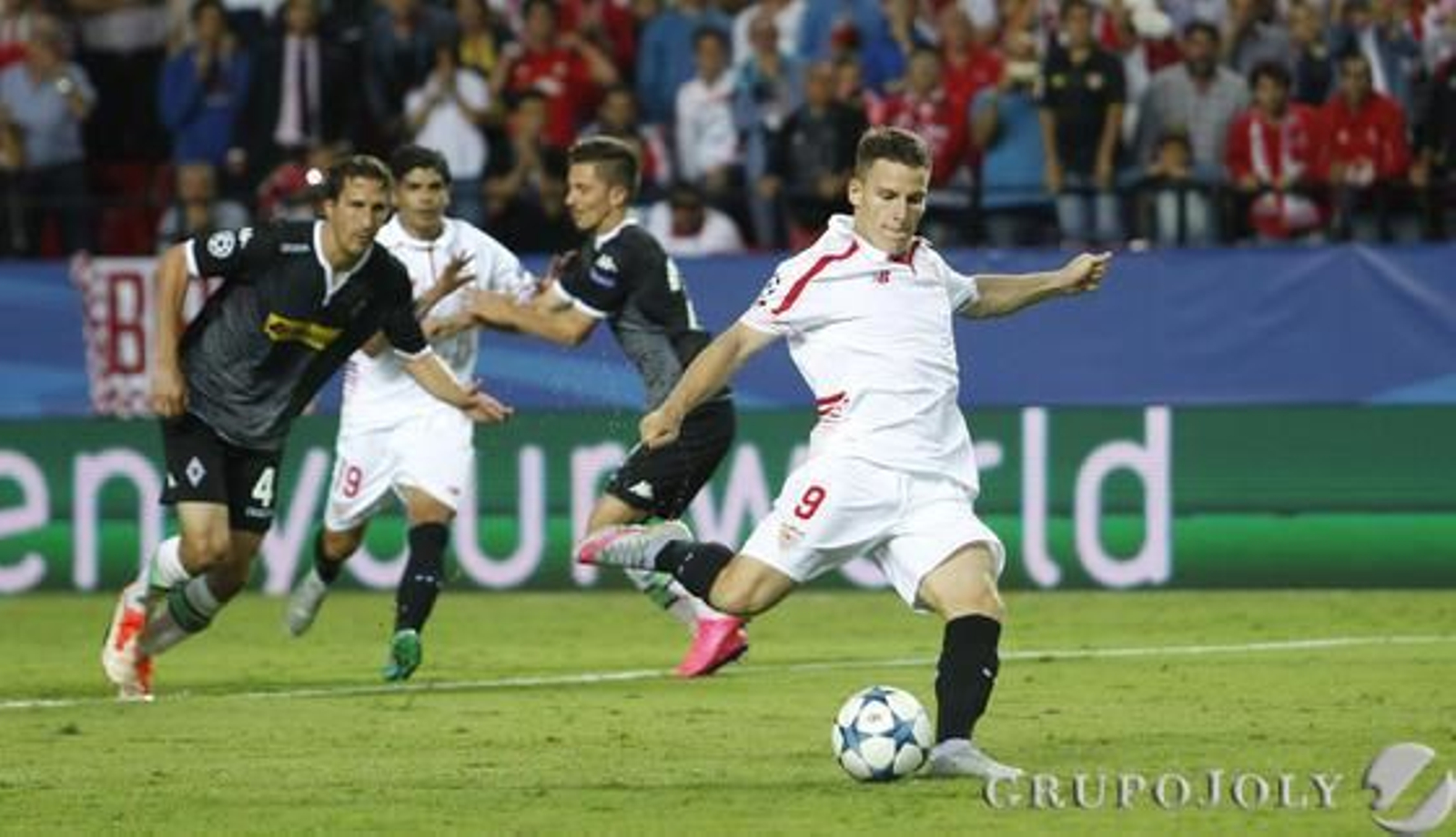 Las imágenes del Sevilla FC-Borussia Mönchengladbach