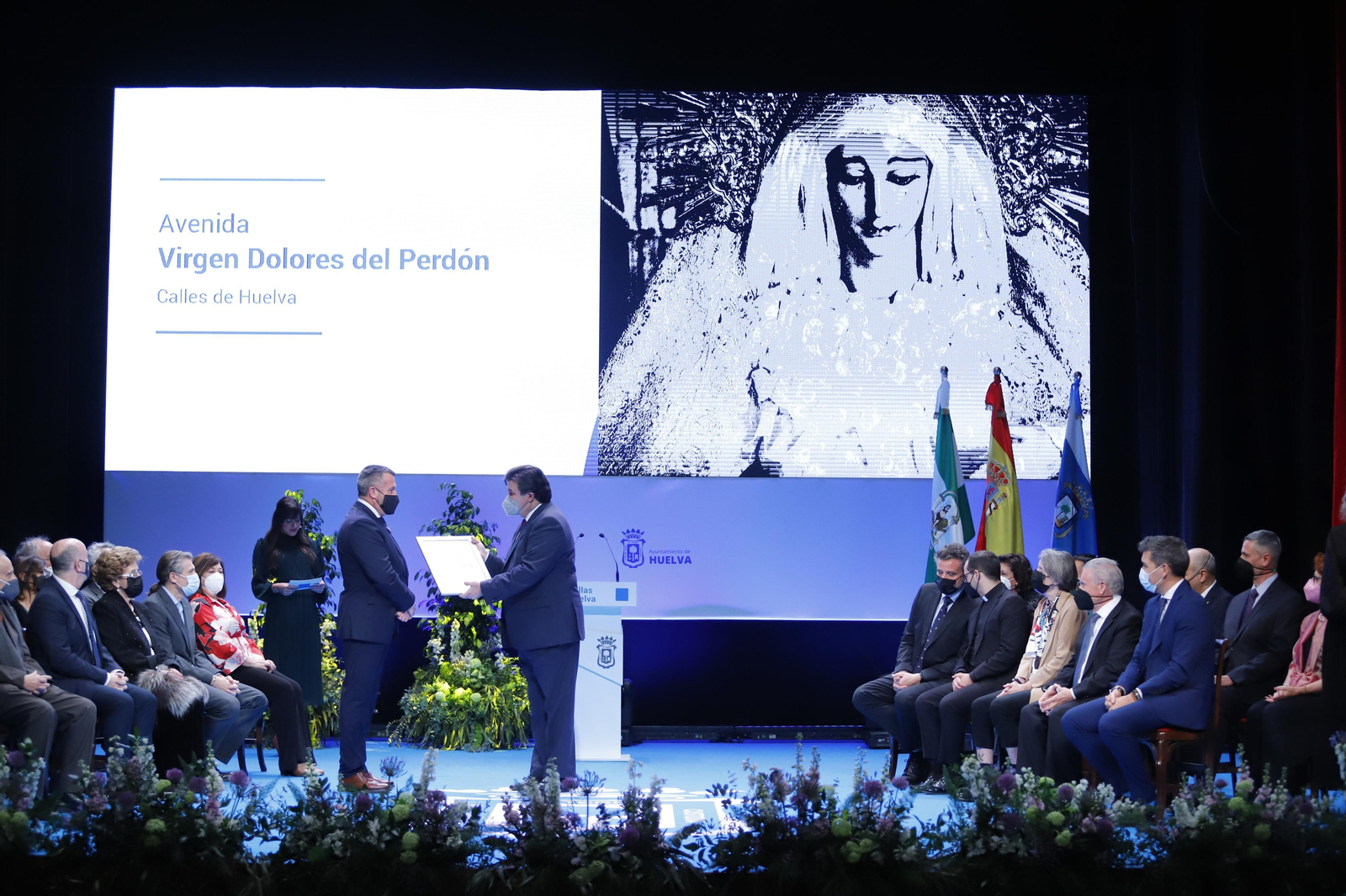 Imágenes de la entrega de las nuevas calles de la ciudad de Huelva