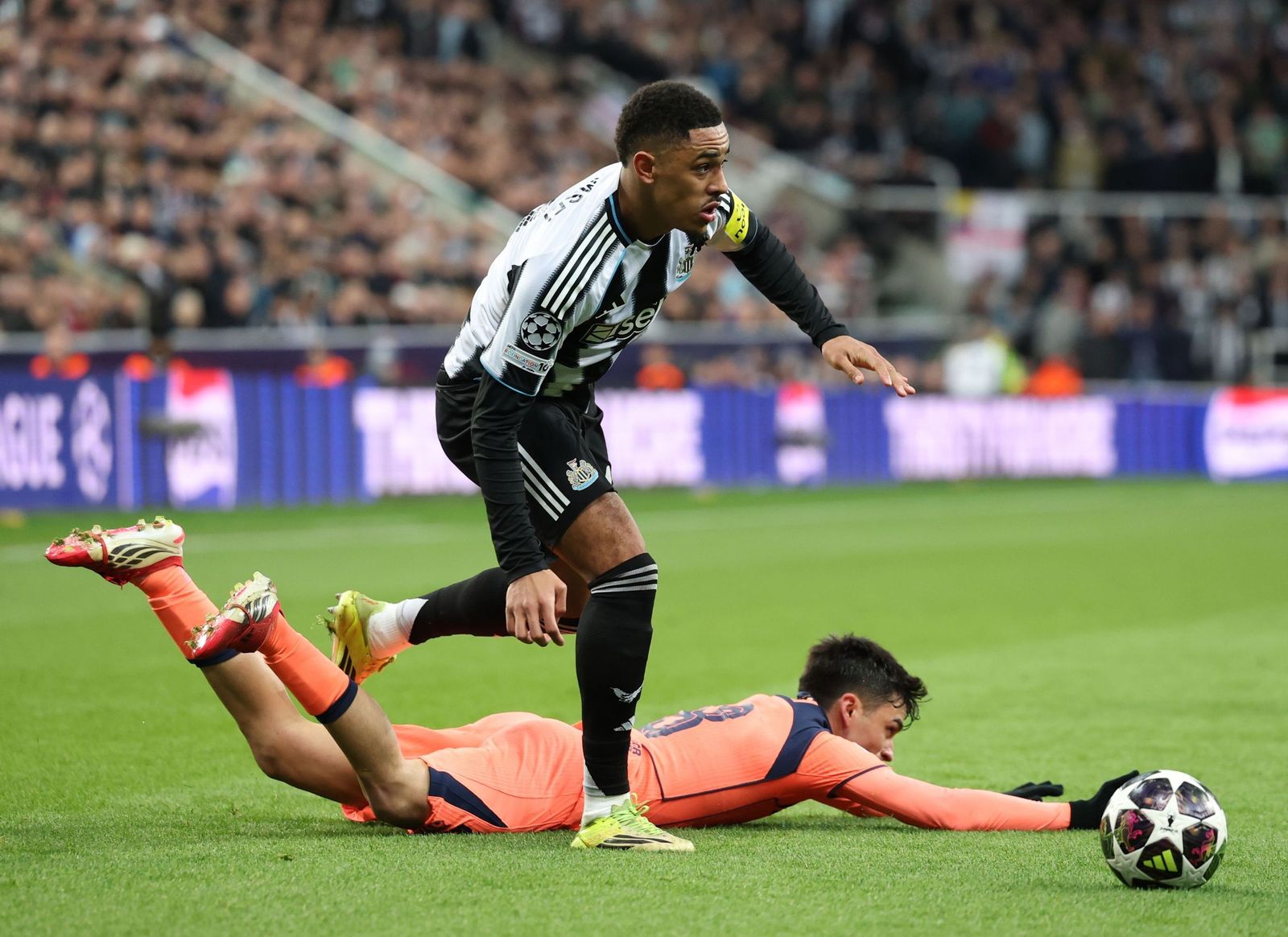 Las fotos del Newcastle-Barcelona
