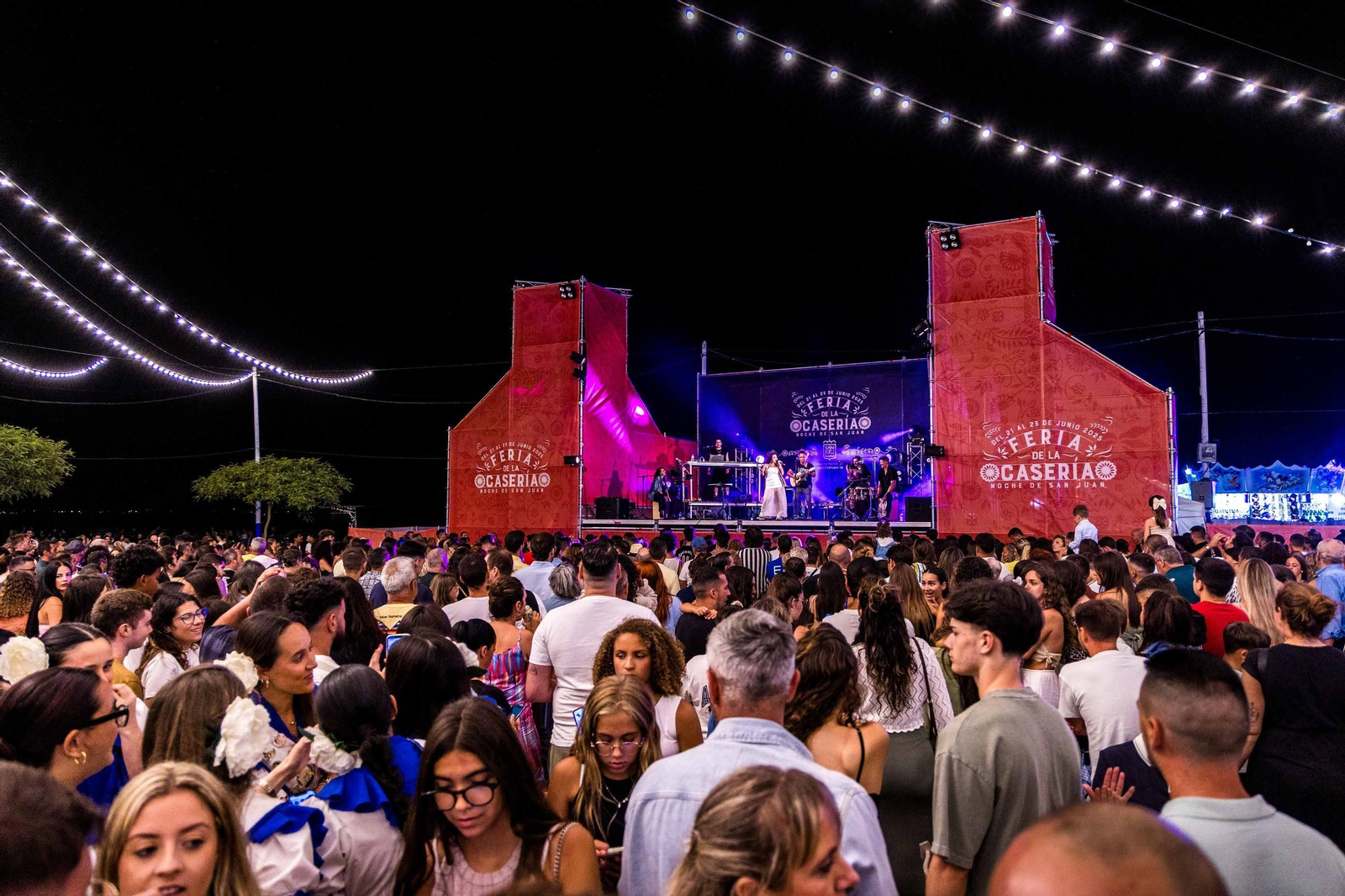 Noche de San Juan en La Casería: las imágenes