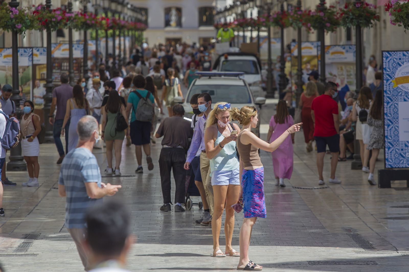 El primer día sin mascarillas en Málaga, en fotos