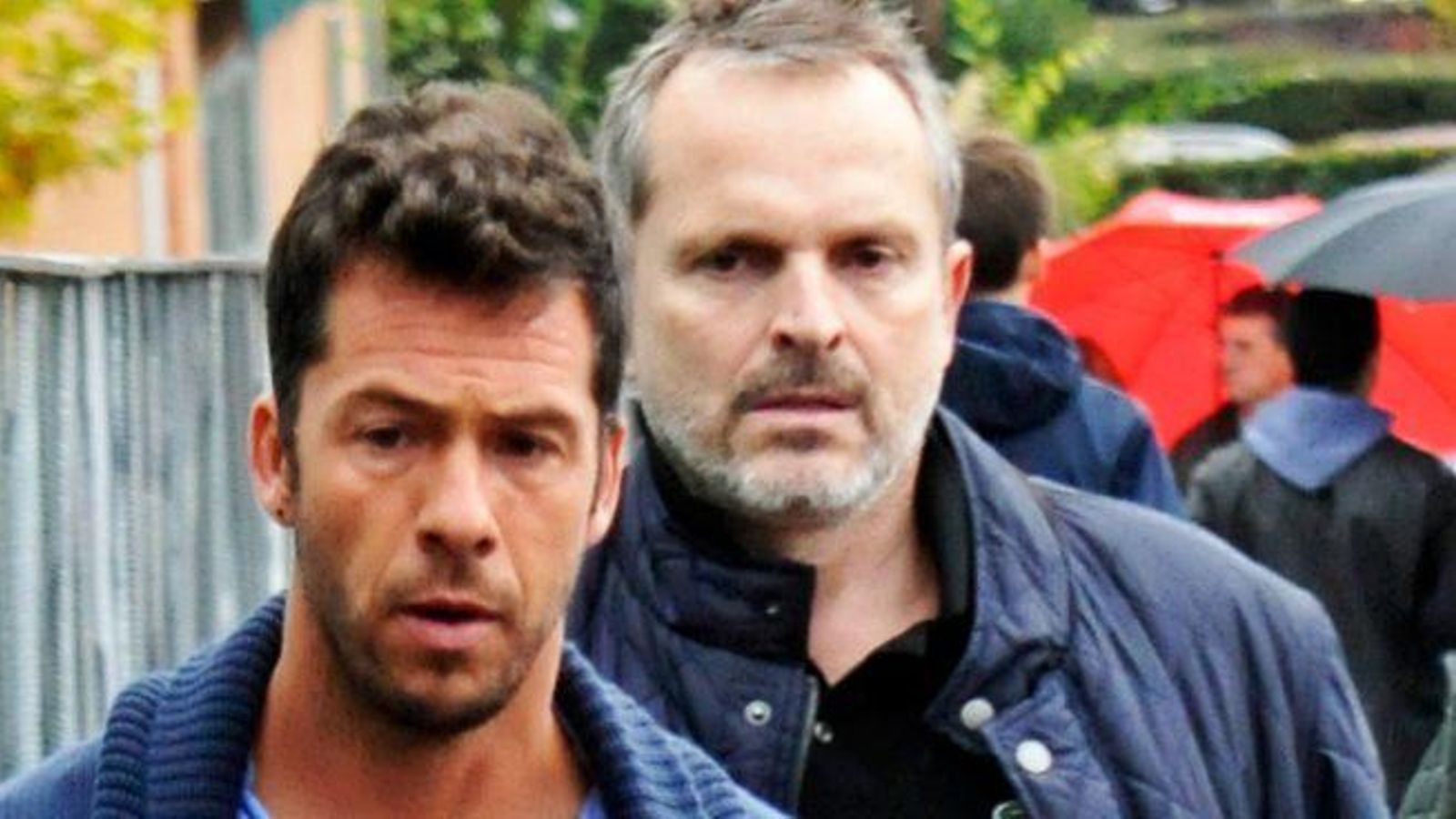 Nacho Palau, con Bosé.