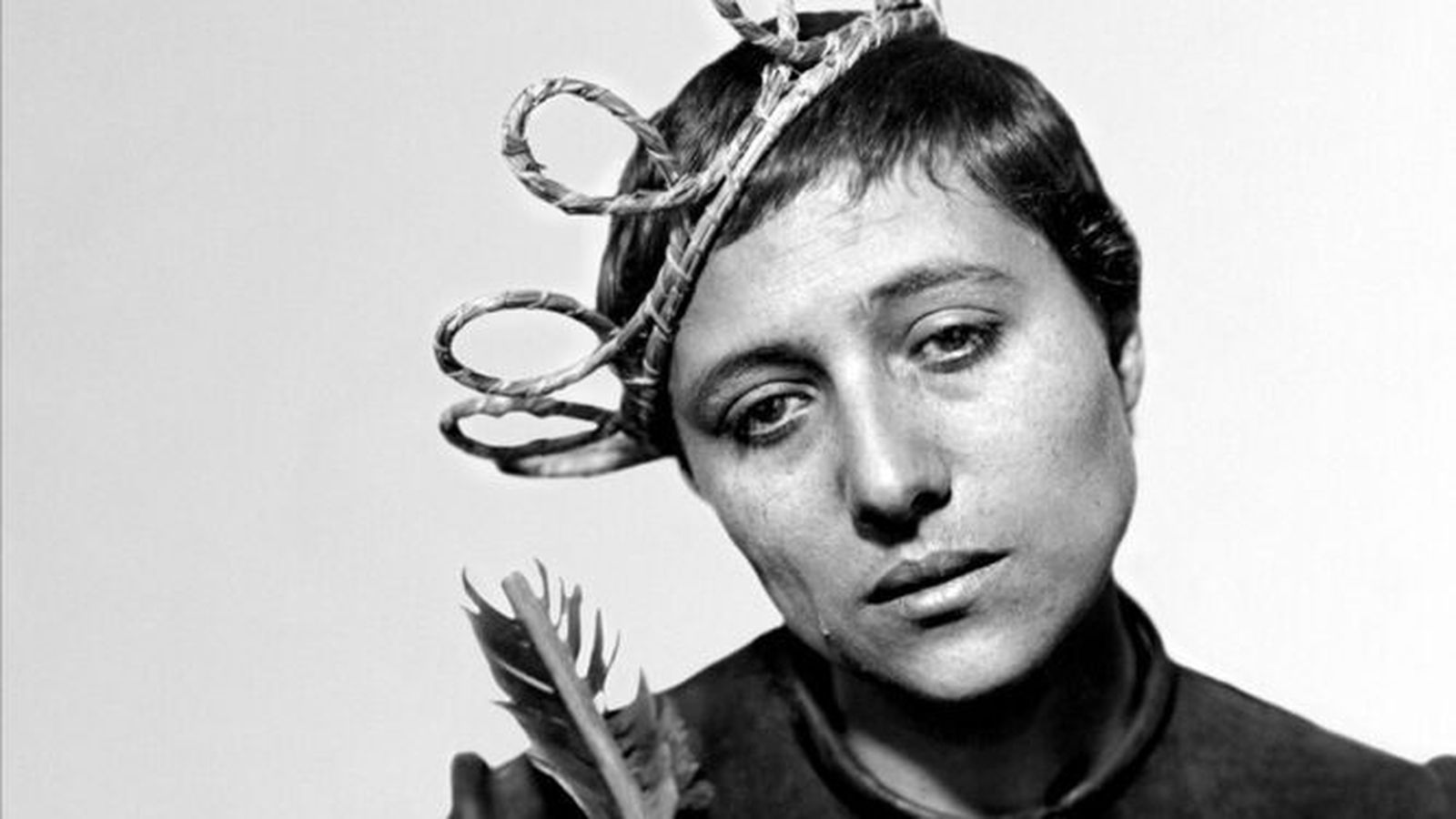 Maria Falconetti en un fotograma de la cinta de Dreyer.