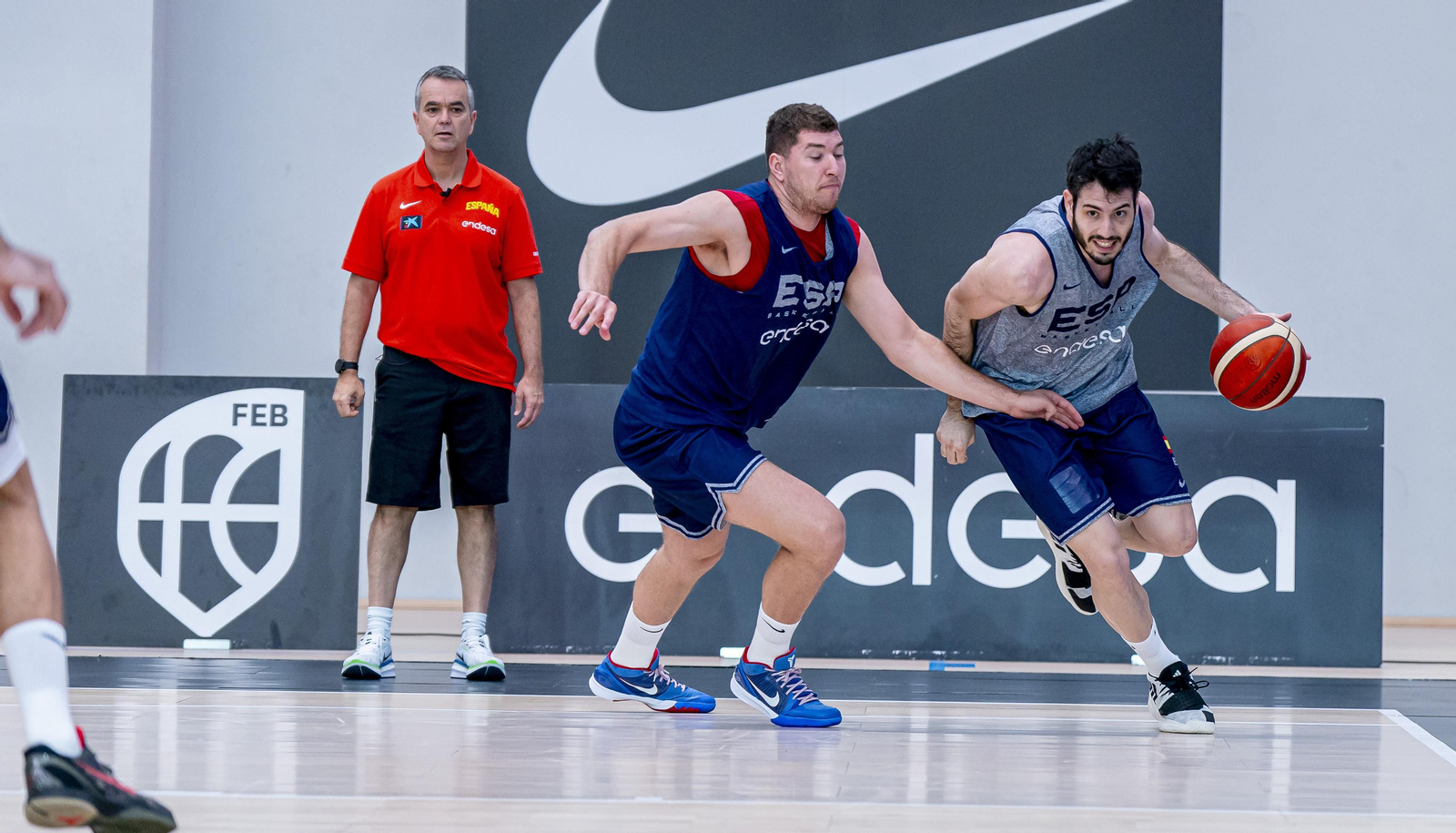 La selección española sigue trabajando en Madrid La selección española sigue trabajando en Madrid