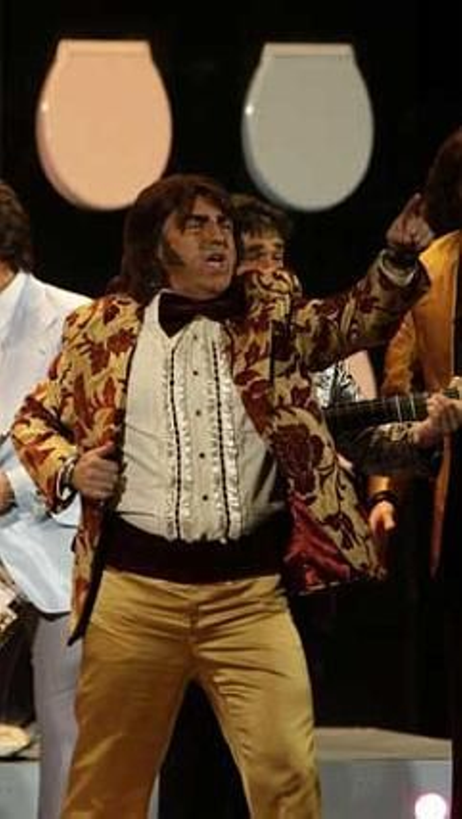 El Selu, convertido en artista lolailo. /Lourdes de Vicente