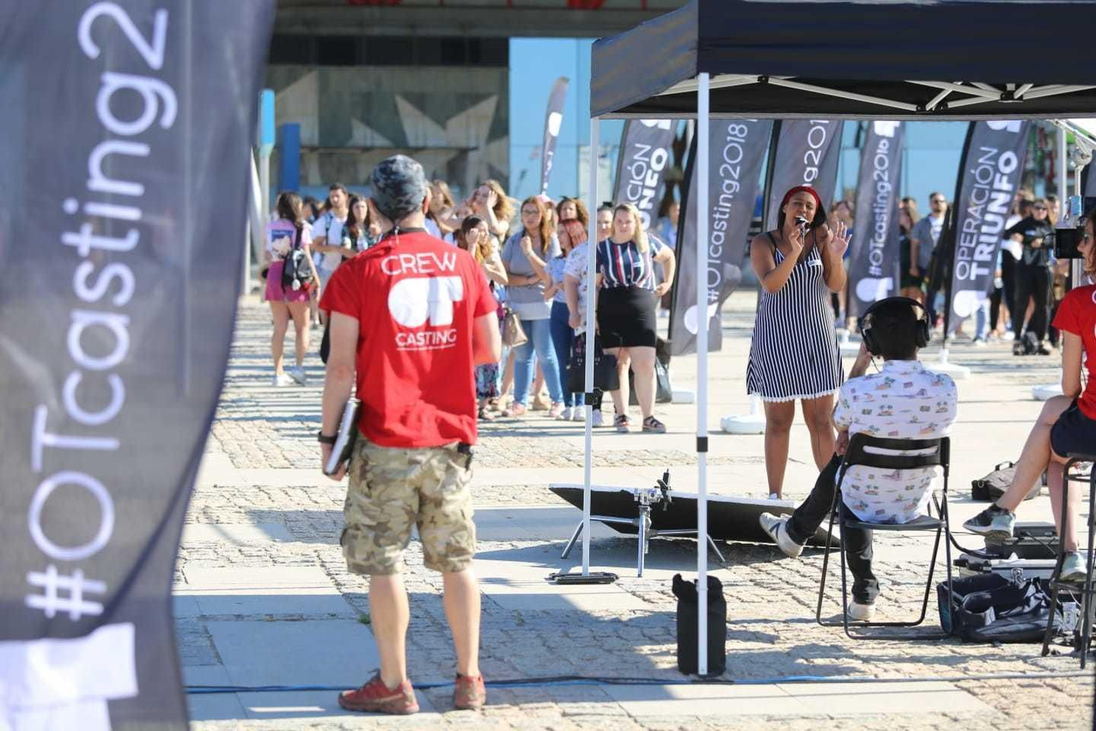 Casting de 'OT 2018' en el Palacio de Ferias y Congresos de Málaga.