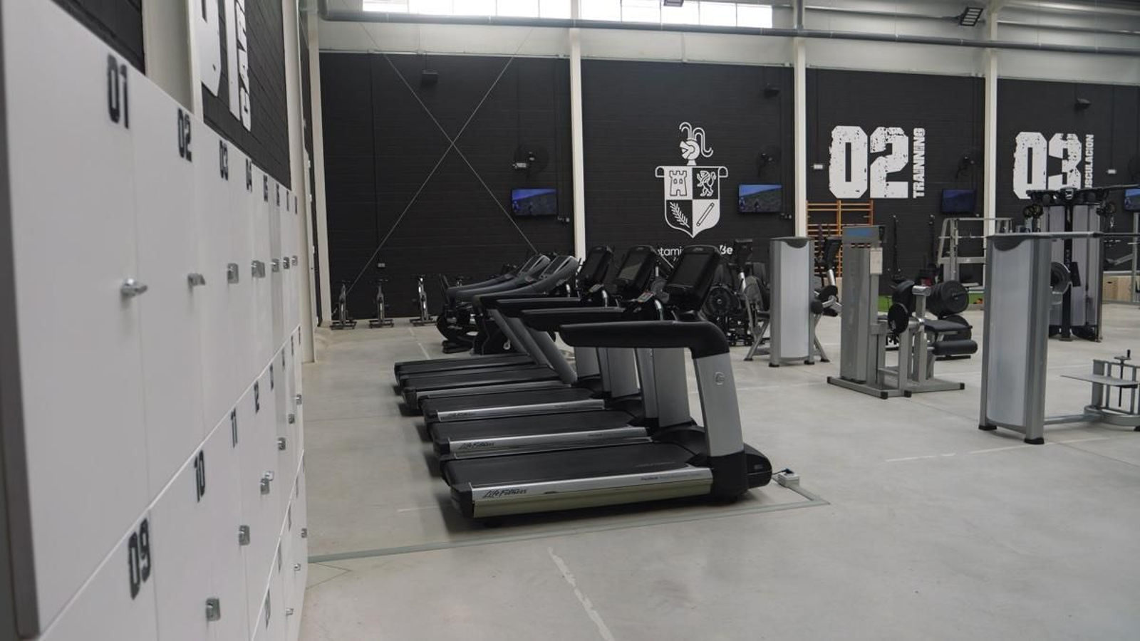 Inauguración del nuevo gimnasio del Pabellón de Deportes de Berja