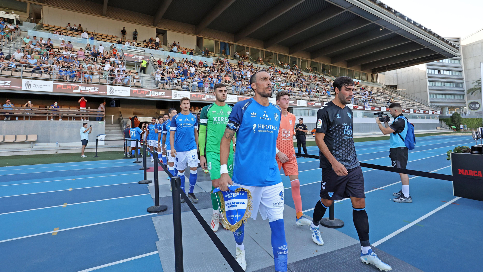 Trofeo de la Vendimia entre el Xerez DFC y el Málaga CF