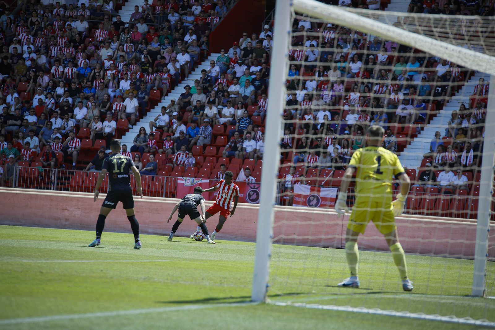 Imágenes del partido entre el Almería B y el Real Jaén