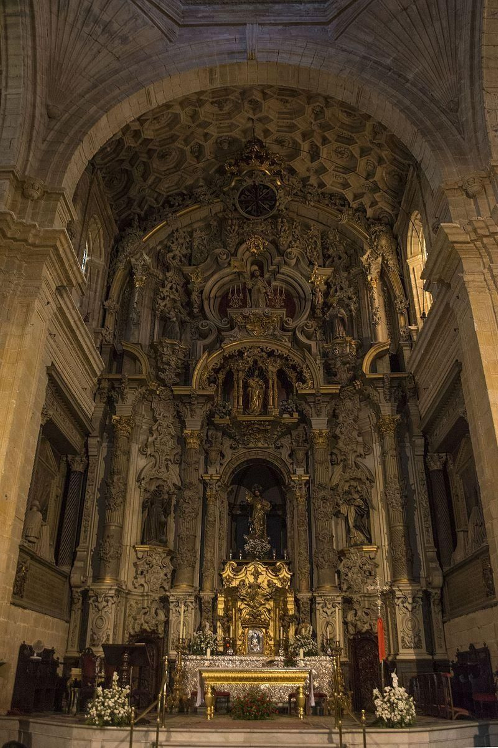 Retablo de la Iglesia de Santo Domingo.