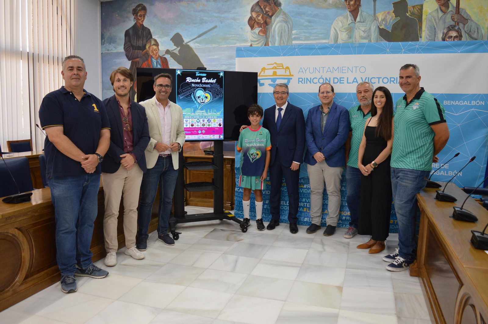 Presentación del Torneo Rincón Basket Novaschool 'Lleno de Vida'