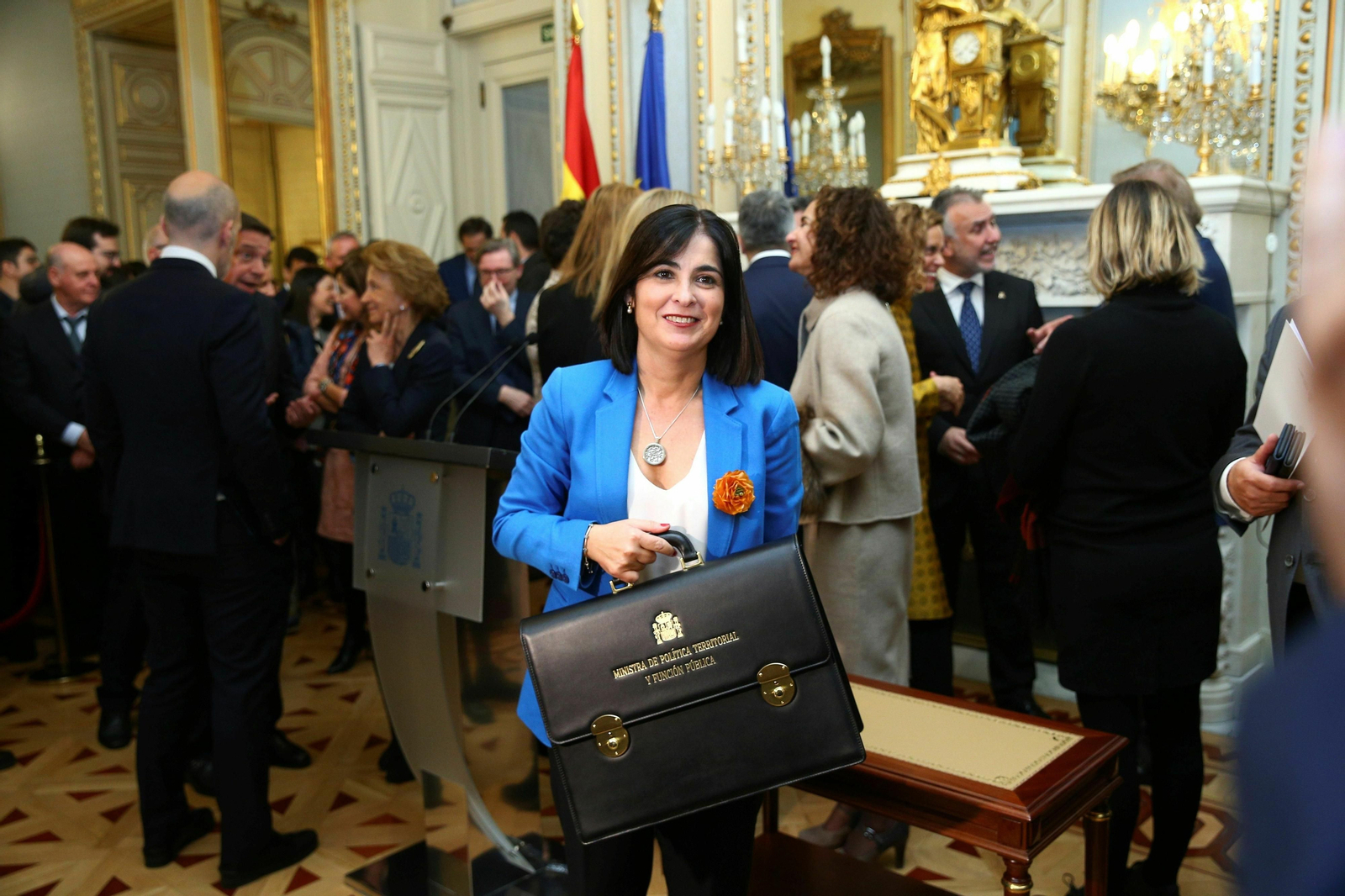 Los ministros reciben sus carteras