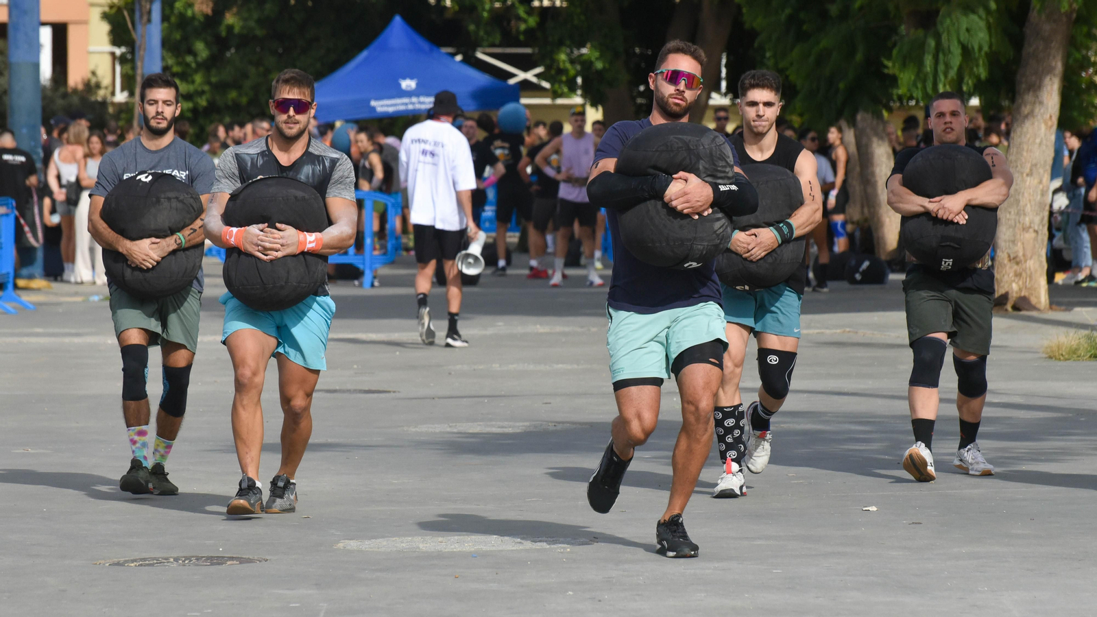 Las fotos de la priemra jornada del  campeonato nacional Iron Team Series de Croosfit en Algeciras