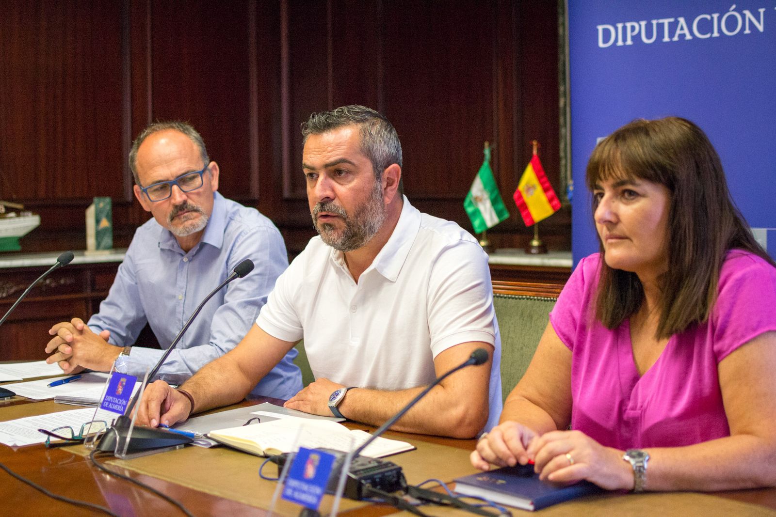 Los diputados socialistas denunciaron ayer las presiones de Amat.