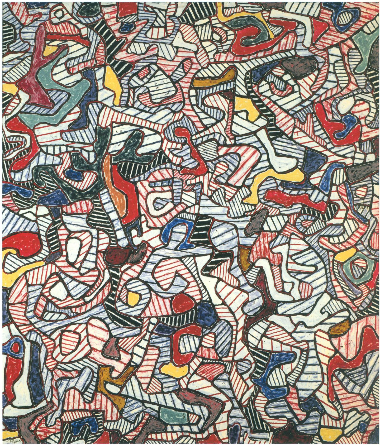 Fragmento de 'Oleada de lo virtual', 1963.