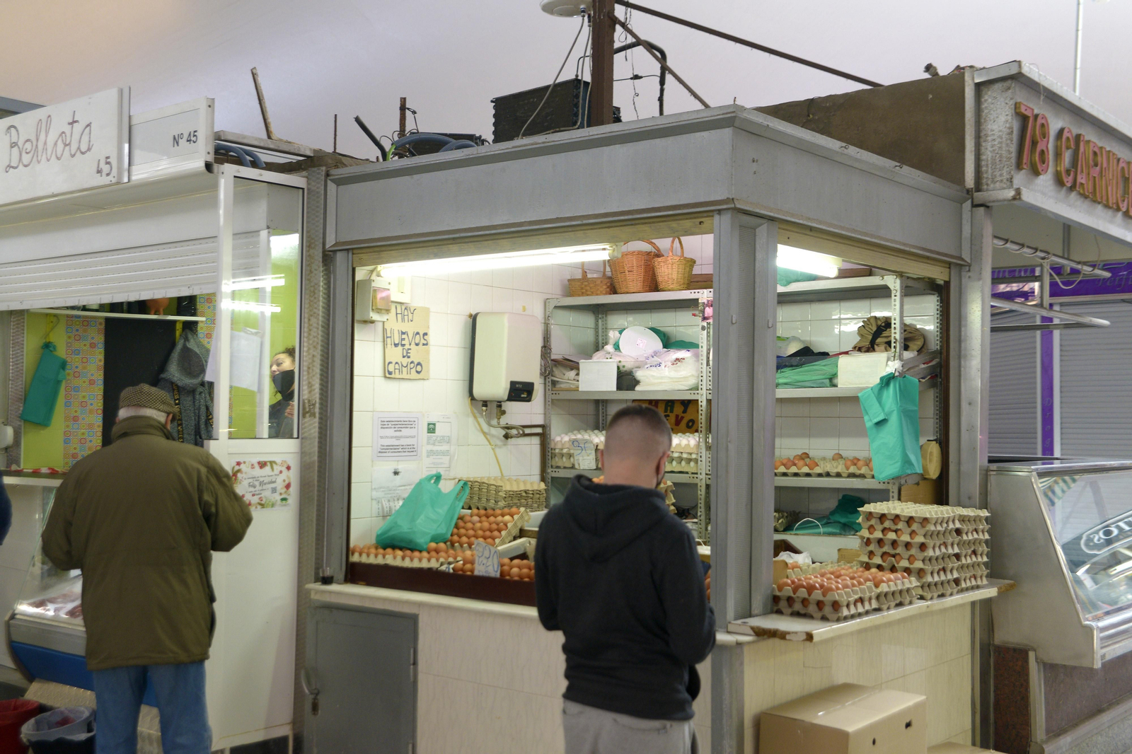 Un día en el mercado de Algeciras.