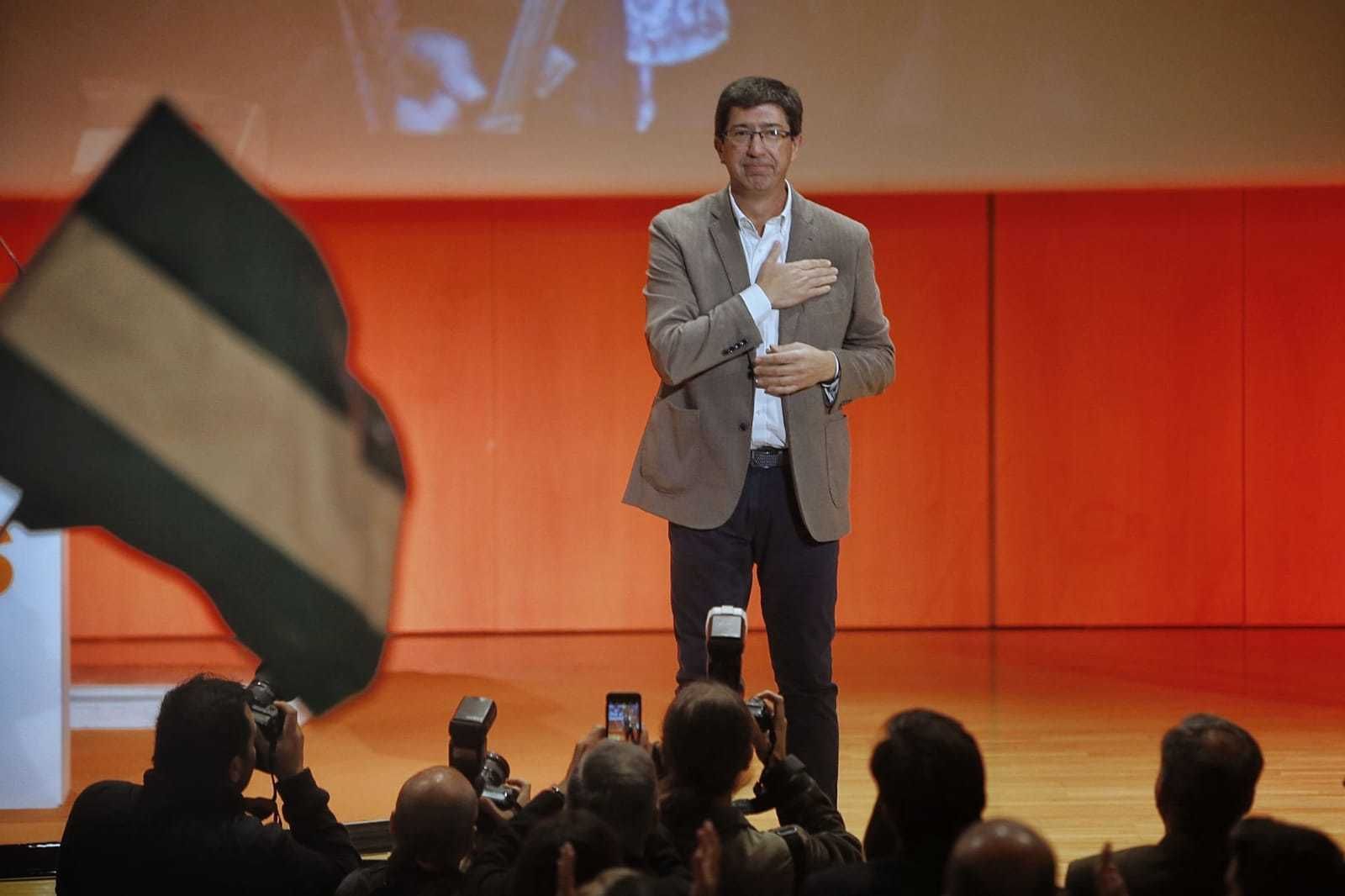 Acto de campaña de Ciudadanos en Cádiz.