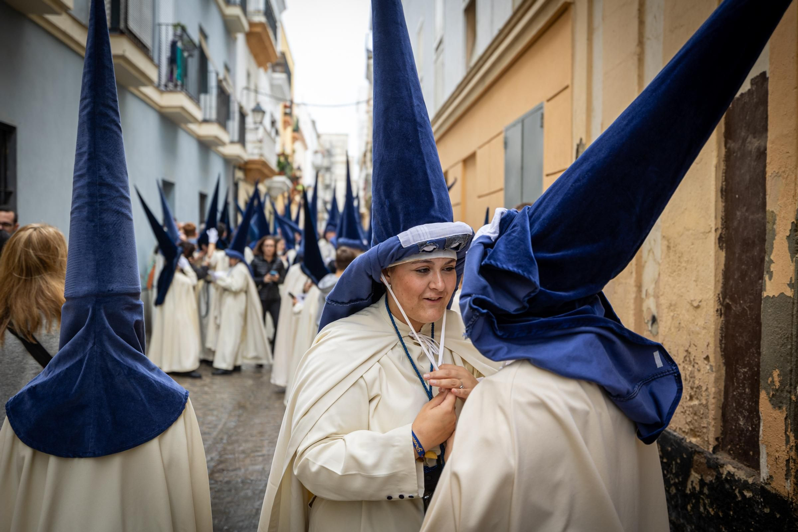 Las imágenes de la cofradía de La Palma en la Semana Santa de Cádiz de 2024