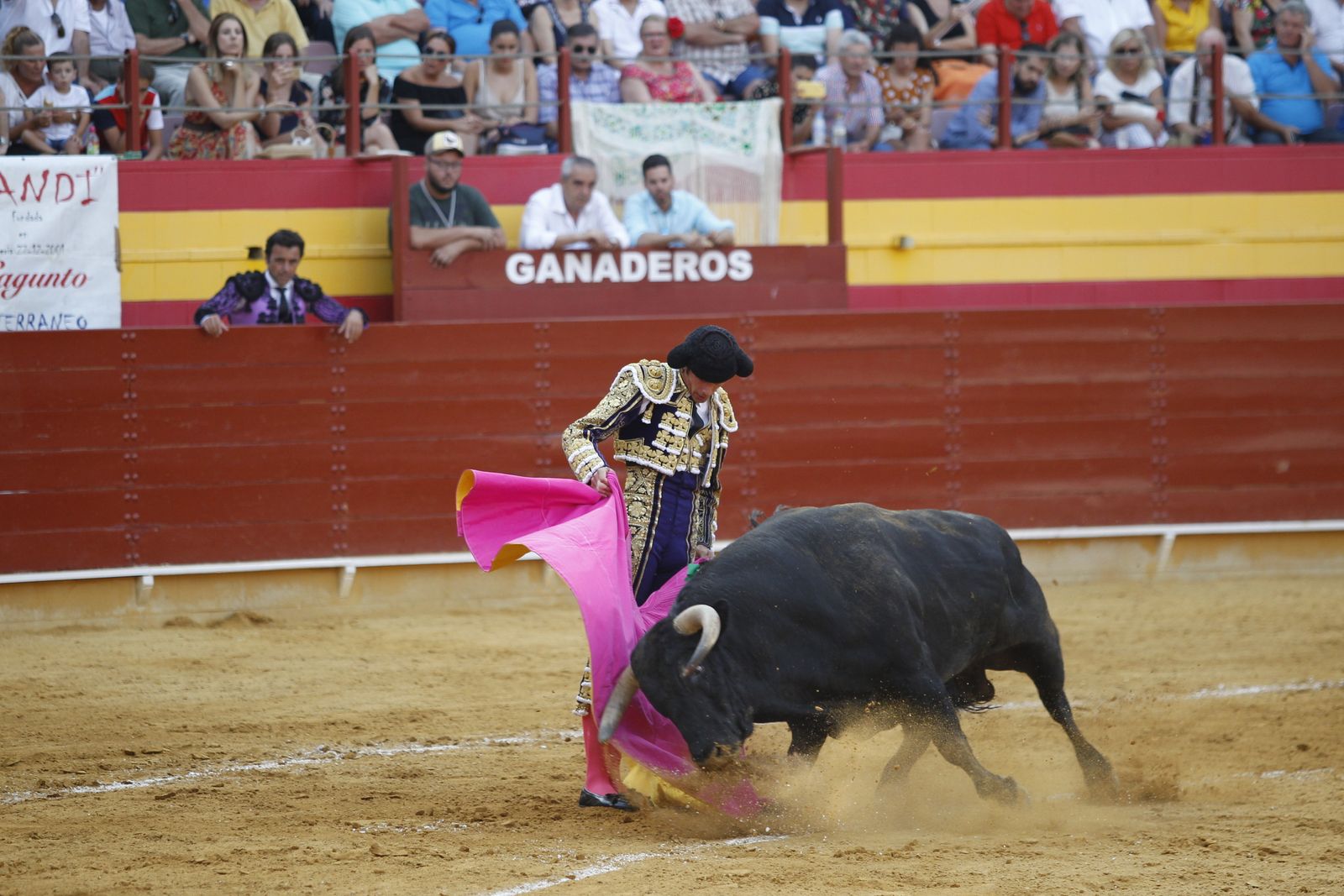 Fotogalería corrida de toros Roquetas de Mar. El Fandi, Castella, Cayetano.