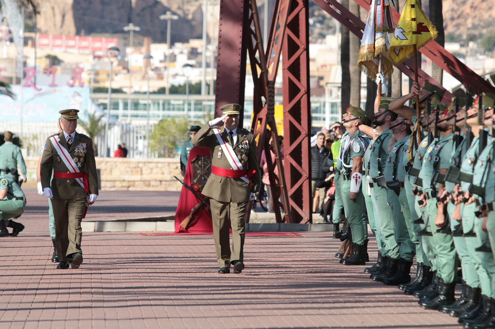 Jura de bandera civil en Las Almadrabillas