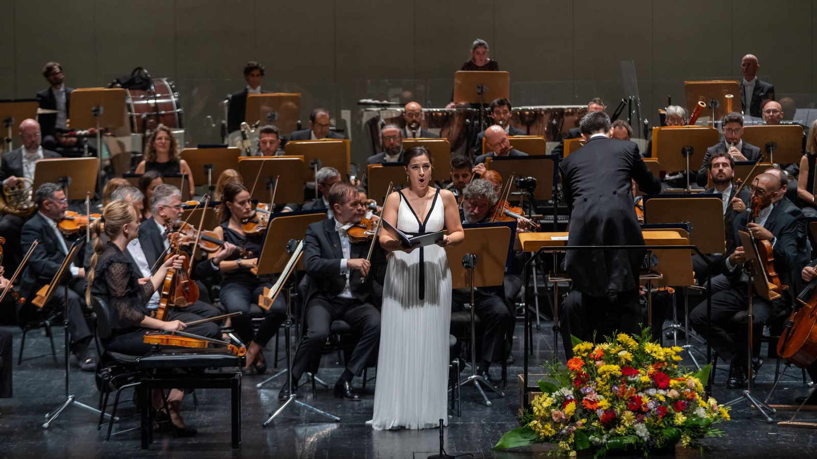 Un momento del final de la 4ª de Mahler
