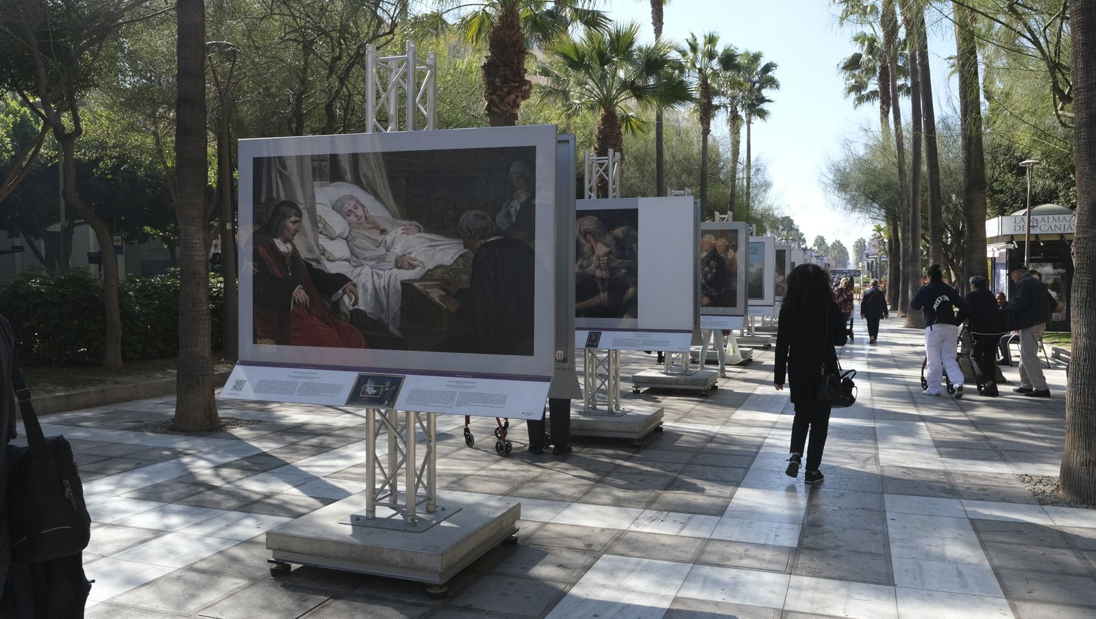 Imágenes del Museo del Prado en Almería