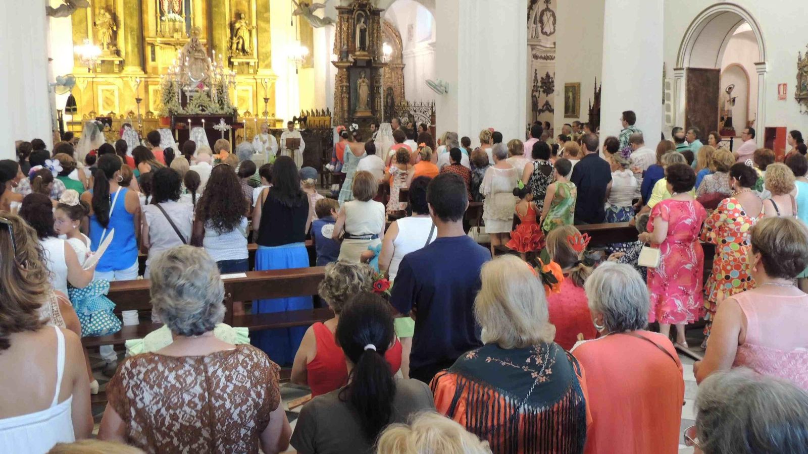 Misa en Santa María Coronada