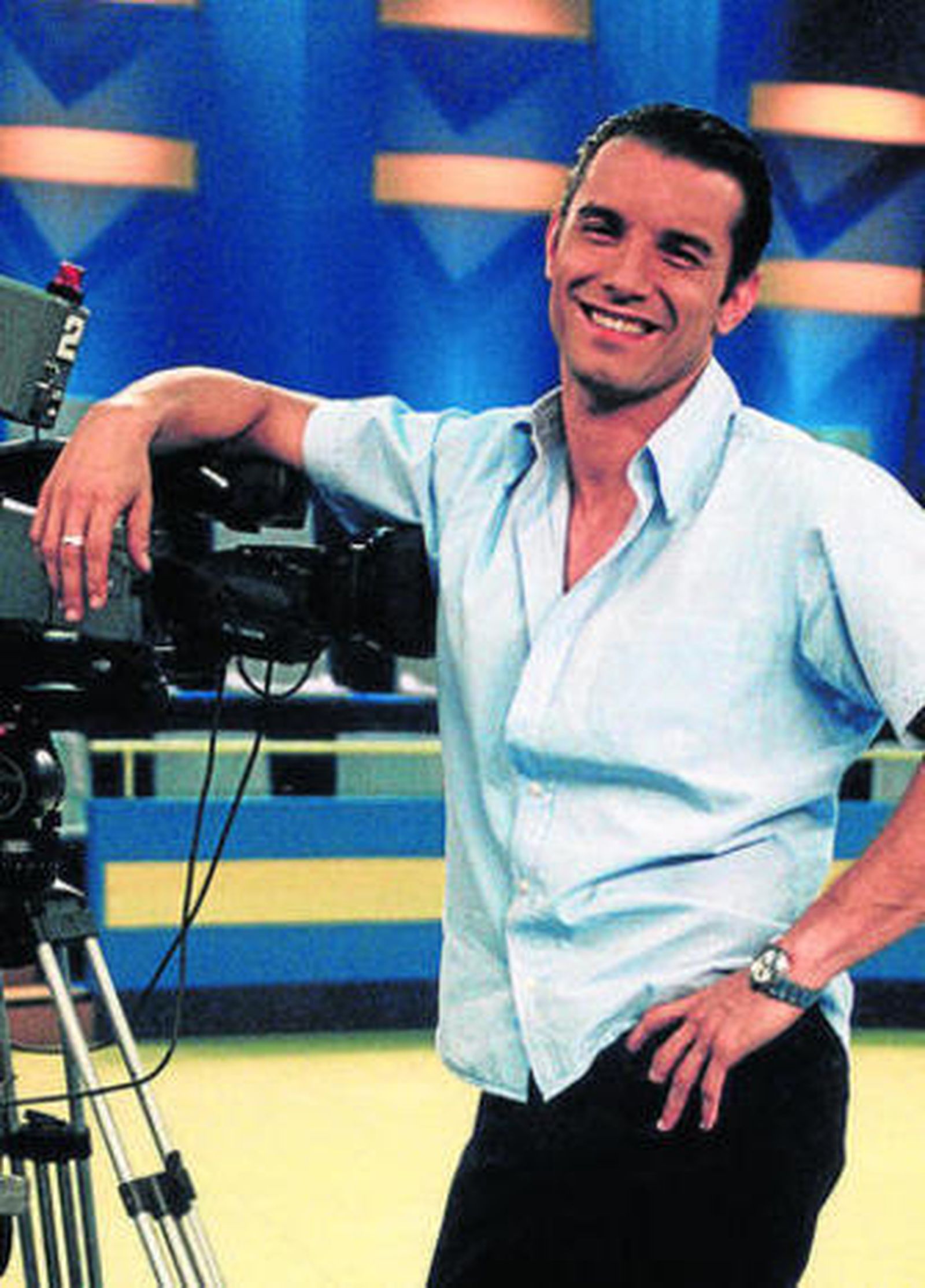 Jesús Vázquez, durante su etapa en el nocturno 'Gente con chispa'.