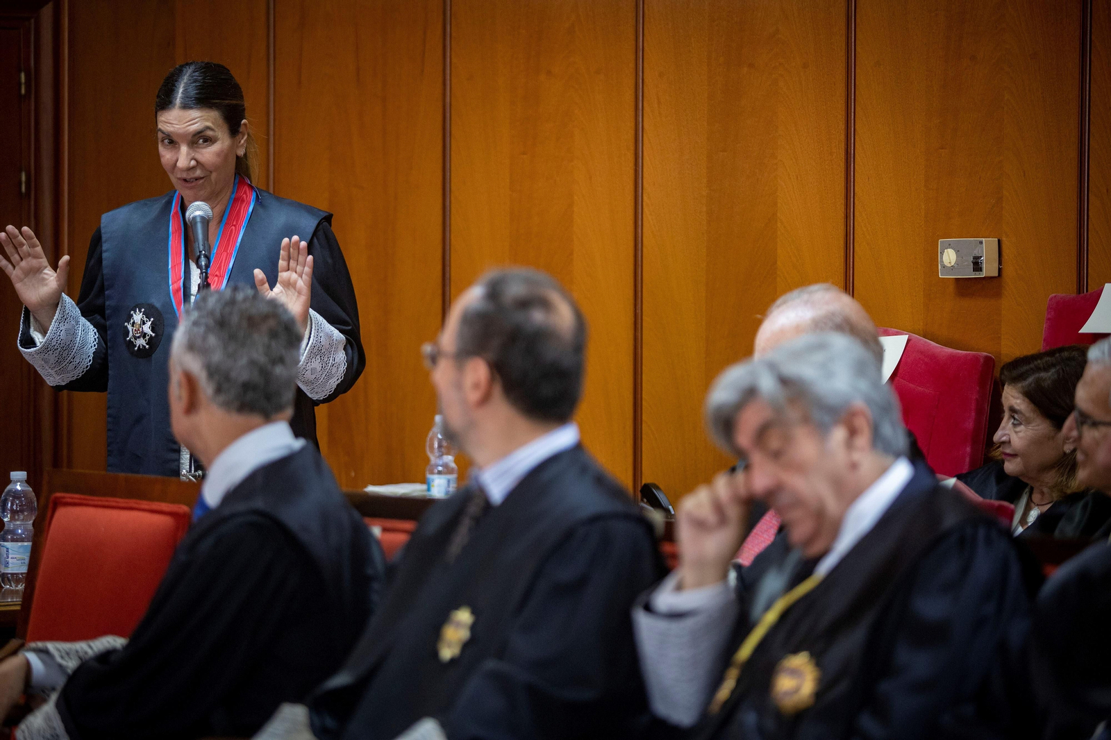 Imposición de la Cruz de la Orden de San Raimundo de Peñafort a Lorena Montero
