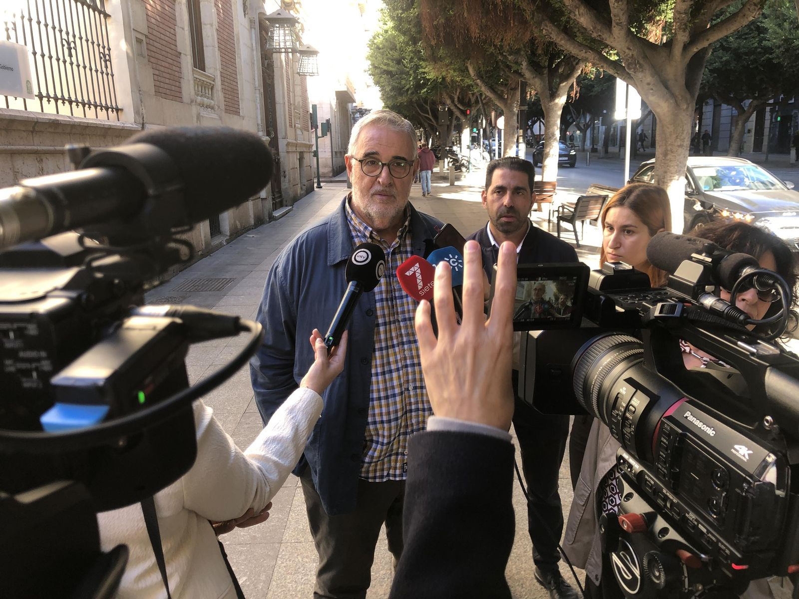 José Carlos Tejada, coordinador de la Mesa del Ferrocarril de Almería.