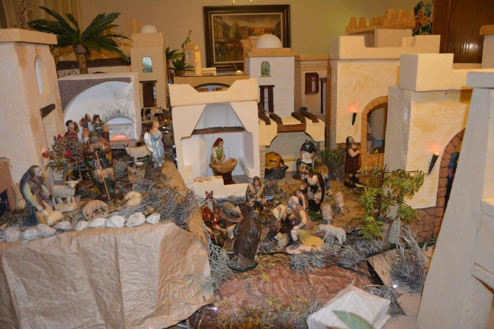 Un belén expuesto en Cúllar Vega