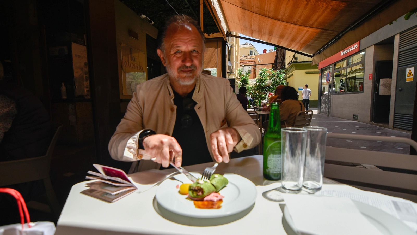 Fotos del ambiente en la Ruta del Atún de La Línea