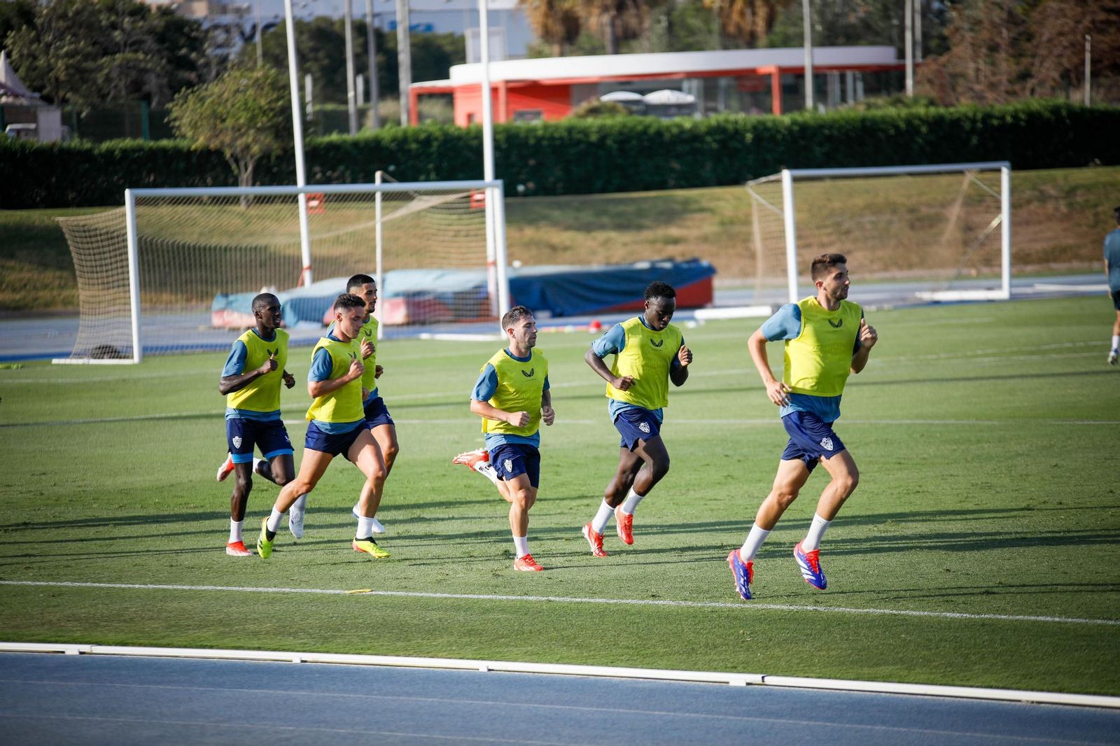 Primer entrenamiento pretemporada del Almería, en imágenes