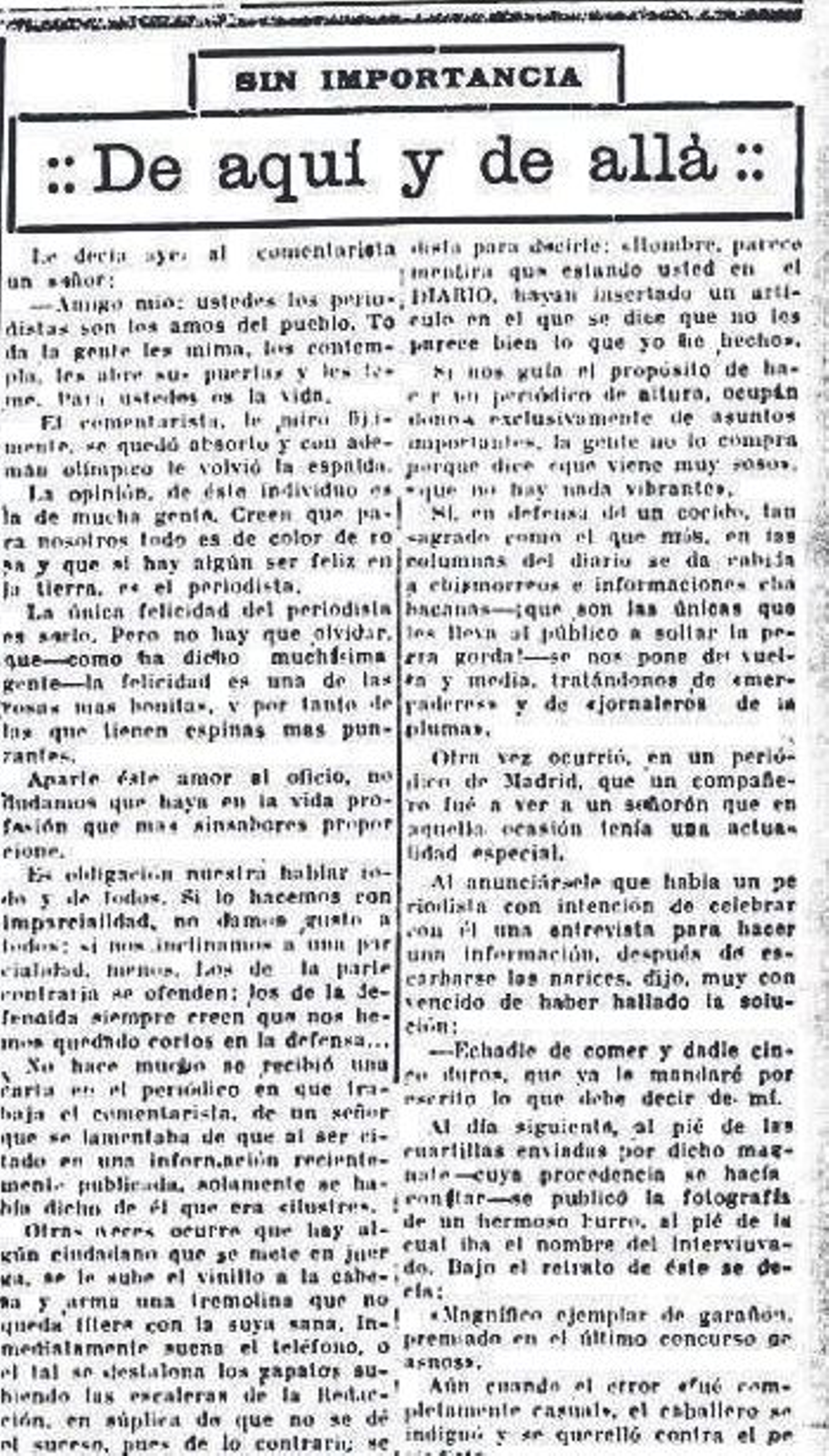 Blanquiazul. Diario de Huelva, 19-08-1930. Blanquiazul. Diario de Huelva, 19-08-1930.