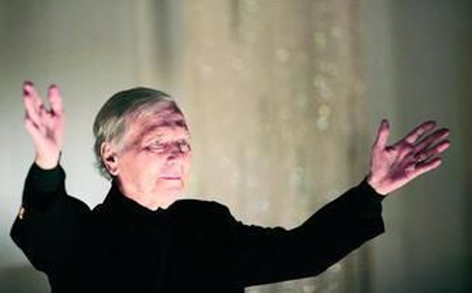 Jarre, en el Festival de Berlín, el pasado mes de febrero, donde recibió el Oso de oro honorífico.